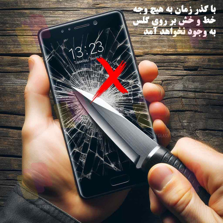 محافظ صفحه نمایش شهر گلس مدل SPRBP مناسب برای گوشی موبایل اپل iPhone 14 Pro