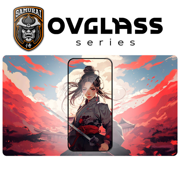 محافظ صفحه نمایش سامورایی مدل ovglass مناسب برای گوشی موبایل سامسونگ Galaxy A05 / A06 / A07