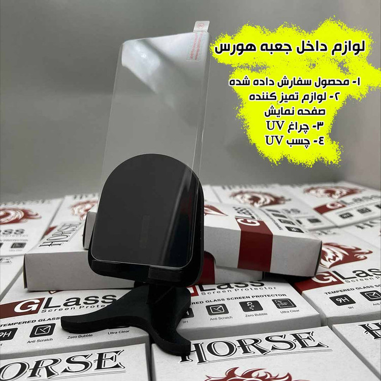 محافظ صفحه نمایش یووی هورس مدل UVLIGHTH مناسب برای گوشی موبایل سامسونگ Galaxy S21 Ultra 5G