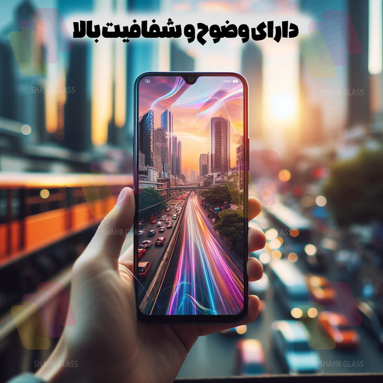 محافظ صفحه نمایش شهر گلس مدل FUSU20 مناسب برای گوشی موبایل شیائومی Redmi Note 12 4G / Redmi Note 12 5G