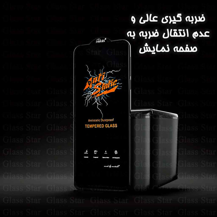 محافظ صفحه نمایش آنتی استاتیک گلس استار مدل ANTIDUSTSNW مناسب برای گوشی موبایل موتورولا Moto G54