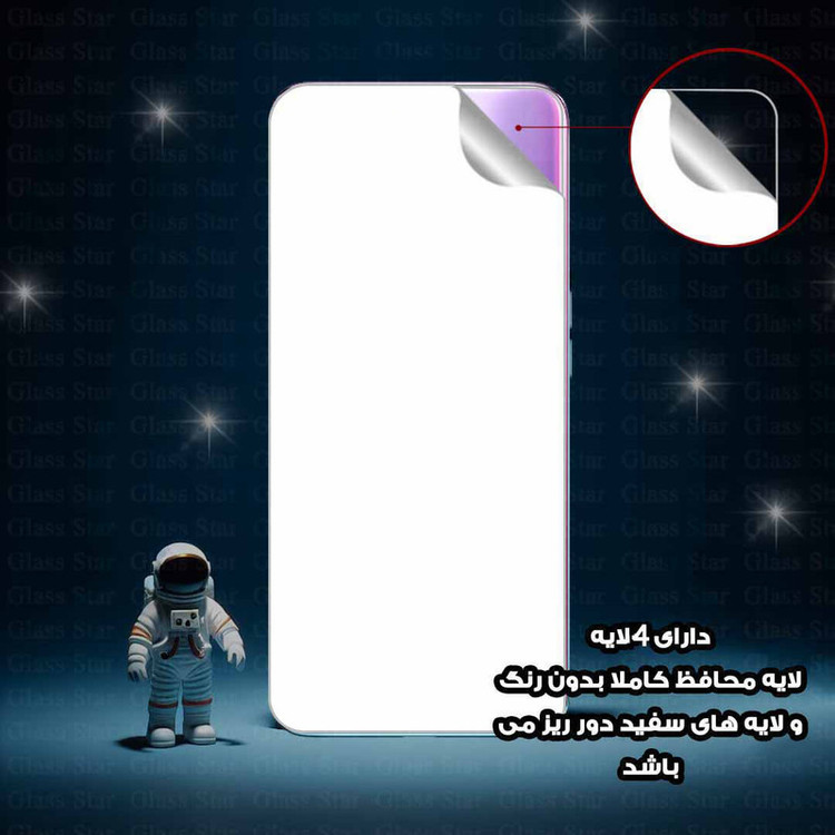 محافظ صفحه نمایش گلس استار مدل GFNMB20 مناسب برای گوشی موبایل موتورولا Edge 60 Fusion
