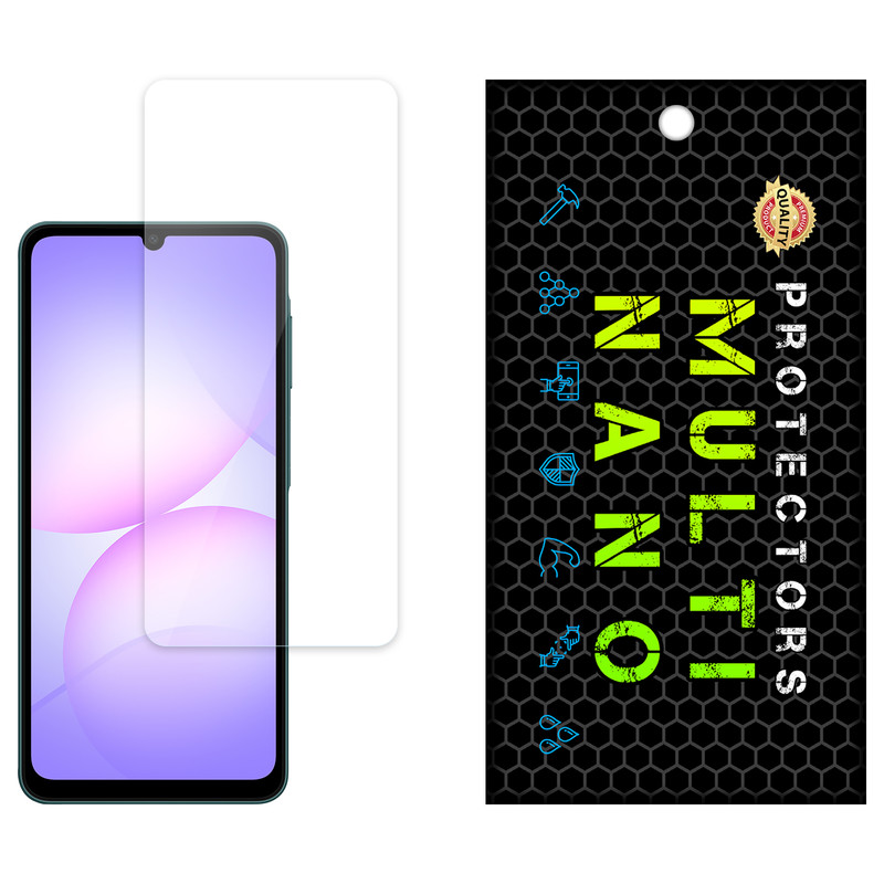 محافظ صفحه نمایش شفاف مولتی نانو مدل X-S1N مناسب برای گوشی موبایل سامسونگ Galaxy A07 4G