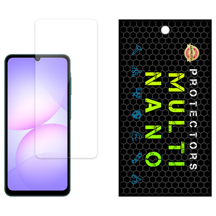 محافظ صفحه نمایش شفاف مولتی نانو مدل X-S1N مناسب برای گوشی موبایل سامسونگ Galaxy A07 4G