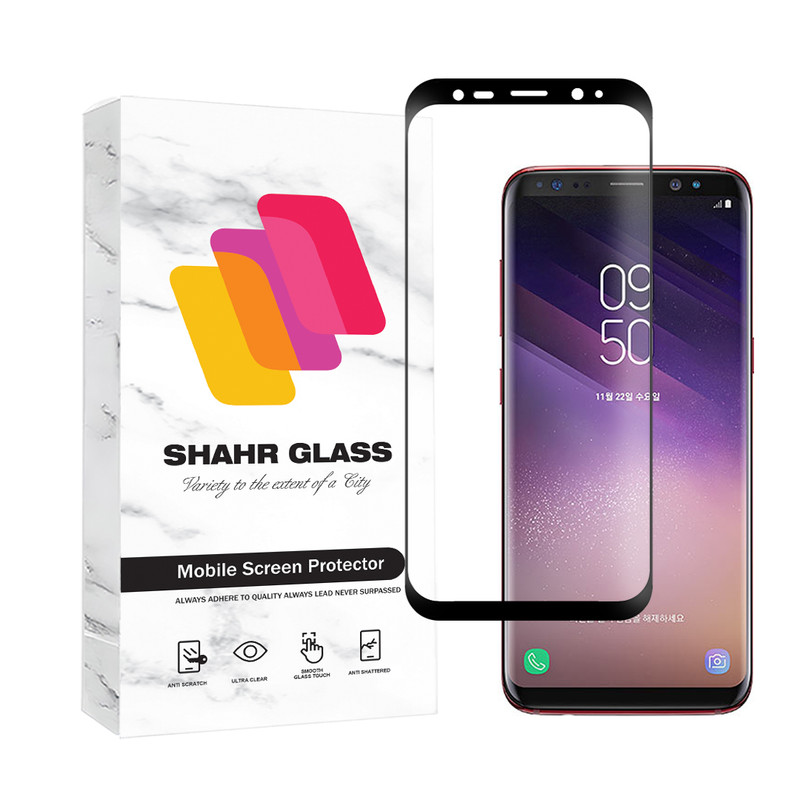 محافظ صفحه نمایش سرامیکی شهر گلس مدل EDGCRSH مناسب برای گوشی موبایل سامسونگ Galaxy S8 / Galaxy S9