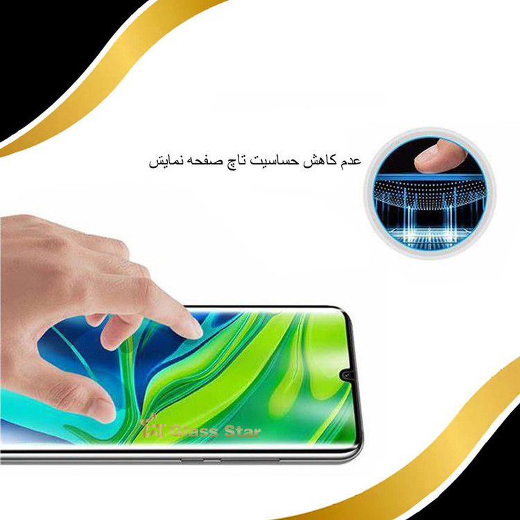 محافظ صفحه نمایش آنتی استاتیک گلس استار مدل ANTIDUSTS مناسب برای گوشی موبایل شیائومی Redmi Note 13 Pro