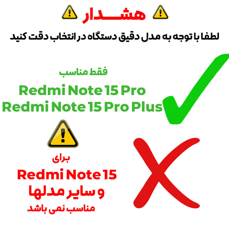 محافظ صفحه نمایش بادیگارد مدل Hydrogel مناسب برای گوشی موبایل شیائومی Redmi Note 15 Pro Plus