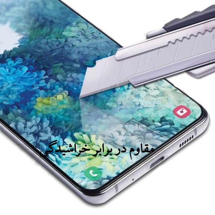 محافظ صفحه نمایش شهر گلس مدل EFSR مناسب برای گوشی موبایل سامسونگ Galaxy S10 Plus