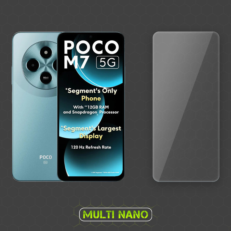 محافظ صفحه نمایش مولتی نانو مدل X-S1N مناسب برای گوشی موبایل شیائومی Poco M7