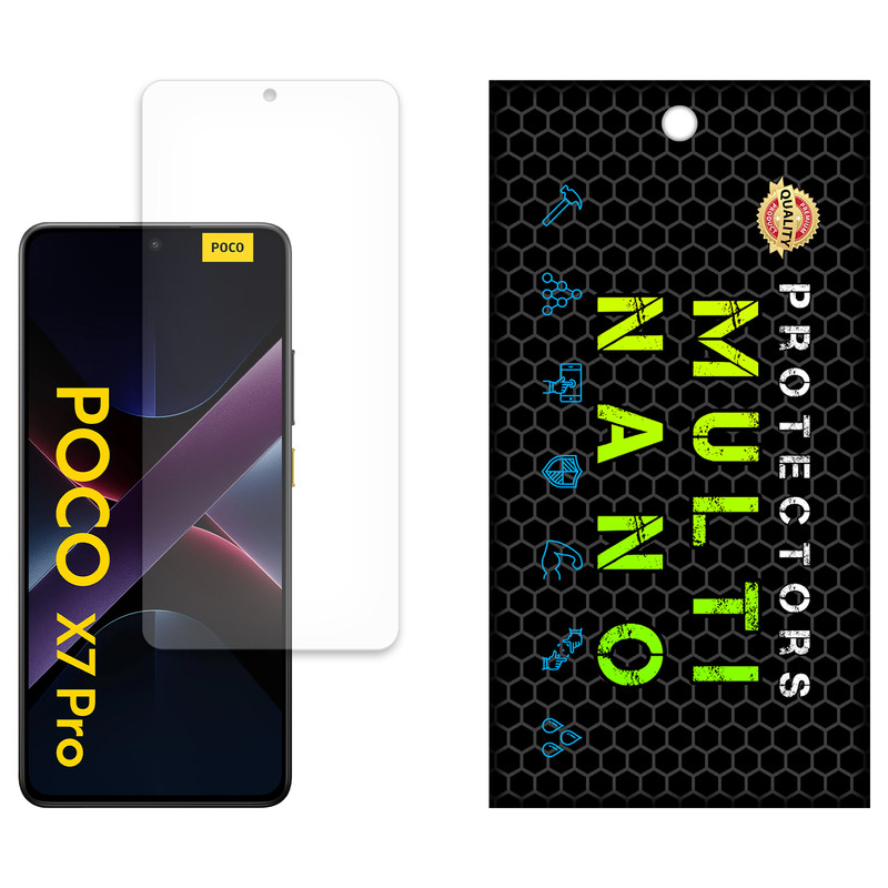محافظ صفحه نمایش مات مولتی نانو مدل X-S1M مناسب برای گوشی موبایل شیائومی Poco X7 Pro