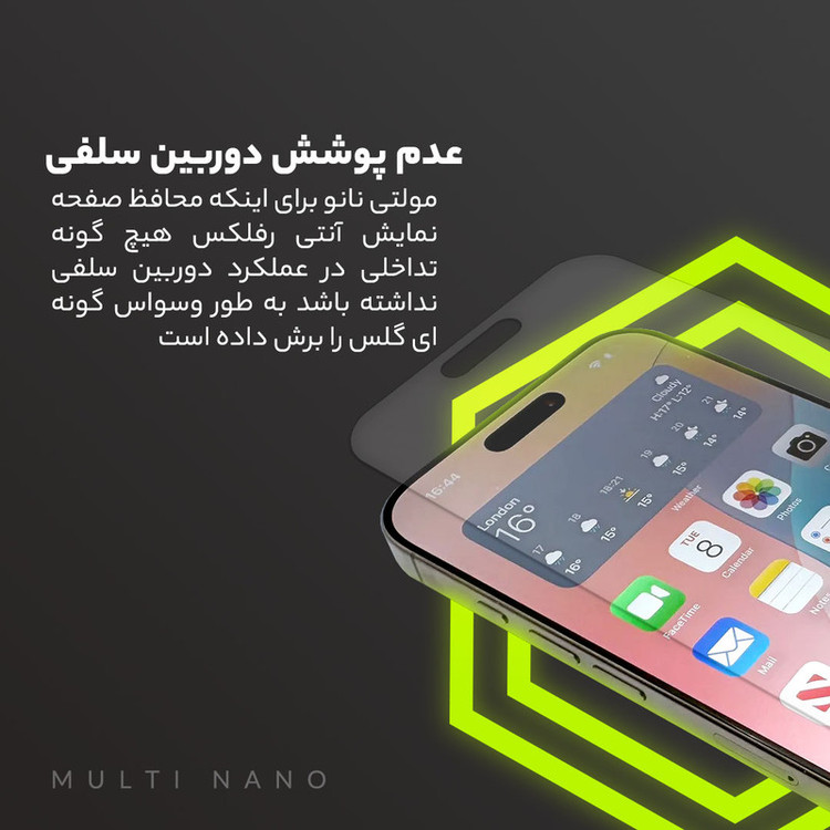محافظ صفحه نمایش آنتی رفلکس مولتی نانو مدل X-S1M مناسب برای گوشی موبایل شیائومی Poco M7 4G