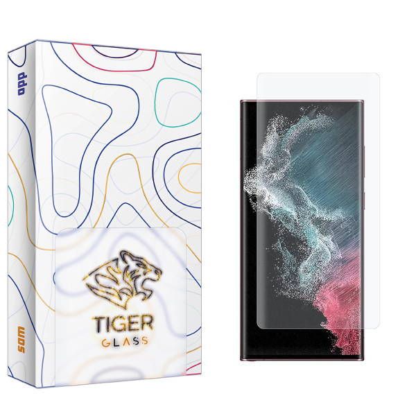 محافظ صفحه نمایش تایگر گلس مدل SAM2 S22 uv مناسب برای گوشی موبایل سامسونگ Galaxy S22 Ultra 5G