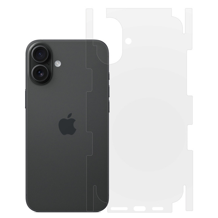محافظ صفحه نمایش بادیگارد مدل HighGss مناسب برای گوشی موبایل اپل iPhone 16 به همراه محافظ پشت گوشی