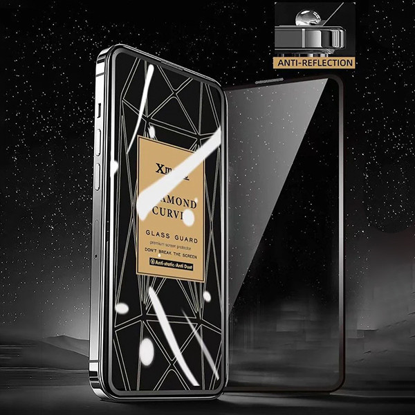 محافظ صفحه نمایش اپیکوی مدل Xmart Diamond Curved مناسب برای گوشی موبایل اپل iPhone 16 / 15 / 14 Pro