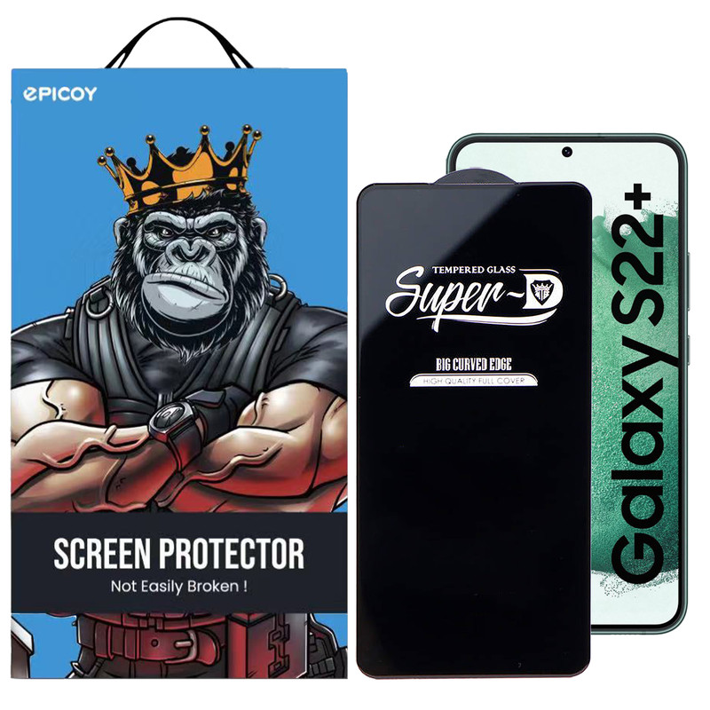 محافظ صفحه نمایش اپیکوی مدل Super 5D مناسب برای گوشی موبایل  سامسونگ  Galaxy S22 Plus