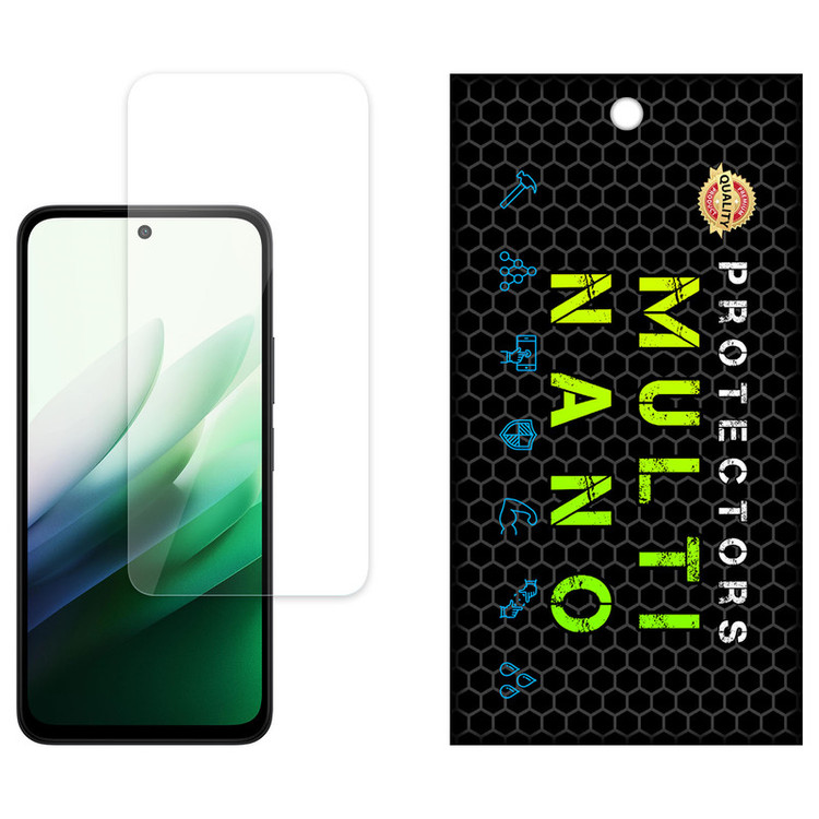 محافظ صفحه نمایش شفاف مولتی نانو مدل X-S1N مناسب برای گوشی موبایل شیائومی Redmi 15 4G