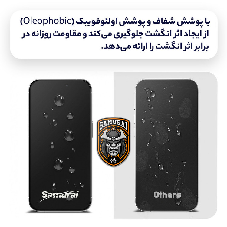 محافظ صفحه نمایش سامورایی مدل Invisiglass مناسب برای گوشی موبایل ناتینگ phone 1