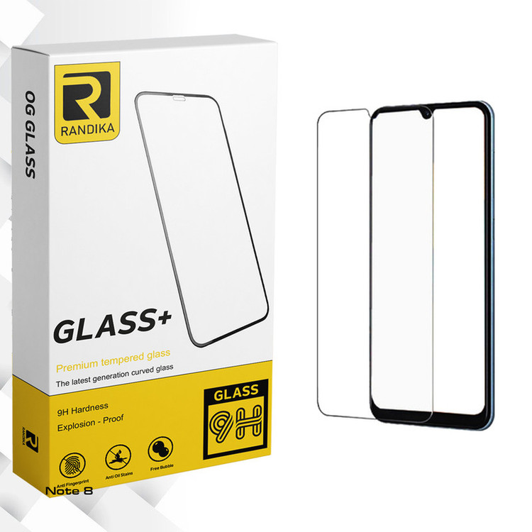 محافظ صفحه نمایش شیشه ای راندیکا مدل Glass مناسب برای گوشی موبایل شیائومی Note 8