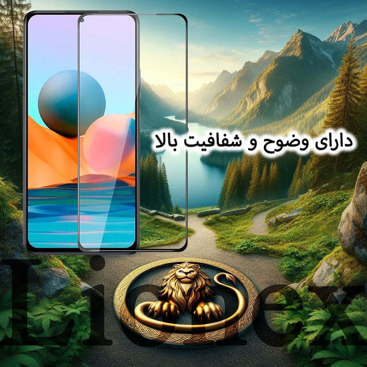 محافظ صفحه نمایش سرامیکی شفاف لایونکس مدل CERAMICNANOLI مناسب برای گوشی موبایل شیائومی 13T / 13T Pro / K60 Ultra به همراه محافظ پشت گوشی