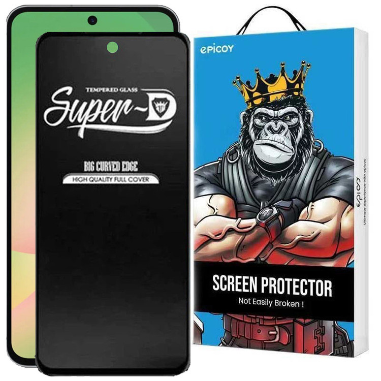 محافظ صفحه نمایش اپیکوی مدل Super 5D مناسب برای گوشی موبایل سامسونگ Galaxy A56/A36/S24 FE