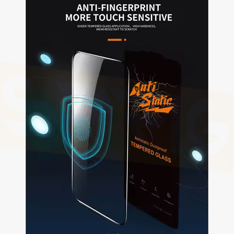محافظ صفحه نمایش آنتی استاتیک اسپریگ مدل Antistatic_MTB مناسب برای گوشی موبایل سامسونگ Galaxy A12 / A02s / A03s / A13 4G بسته دو عددی