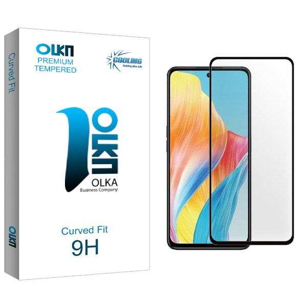 محافظ صفحه نمایش شیشه ای کولینگ مدل Olka مناسب برای گوشی موبایل اوپو A98