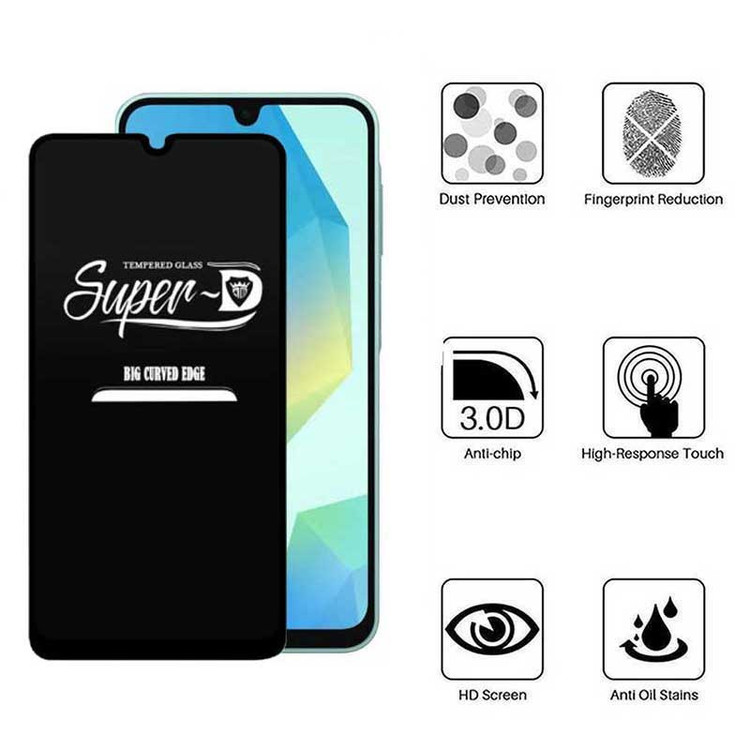 محافظ صفحه نمایش اپیکوی مدل Super 5D مناسب برای گوشی موبایل سامسونگ Galaxy A16 5G/ A16 4G