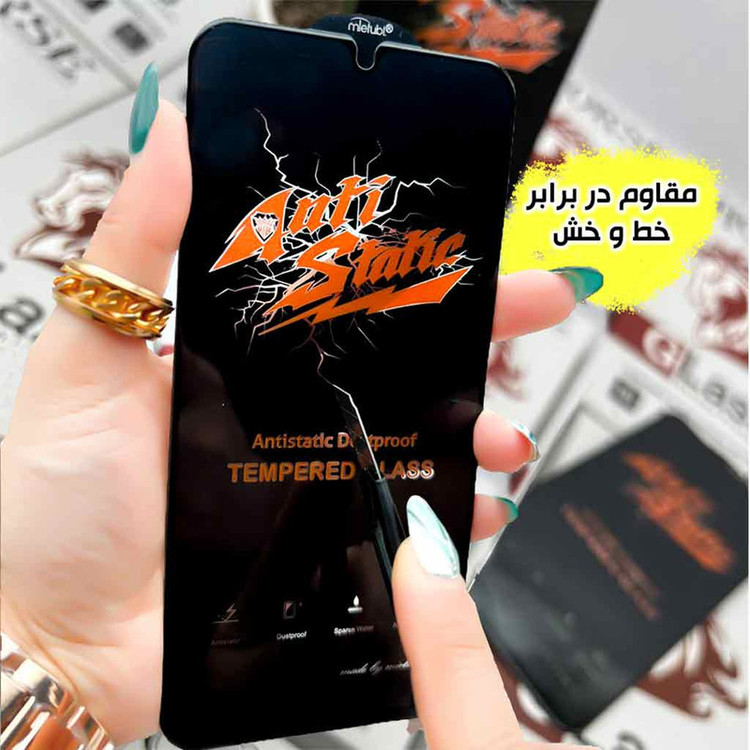 محافظ صفحه نمایش آنتی استاتیک هورس مدل ANTIDUSTHNW مناسب برای گوشی موبایل اپل iPhone 15 Pro