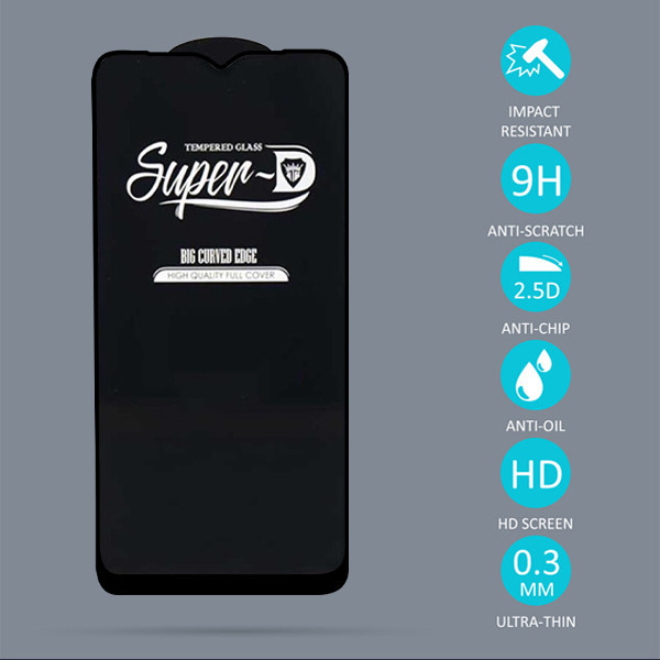 محافظ صفحه نمایش مدل Super D مناسب برای گوشی موبایل سامسونگ Galaxy A10