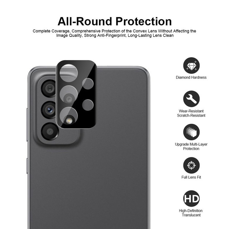 محافظ صفحه نمایش بوک مدل Clear SuperD مناسب برای گوشی موبایل سامسونگ Galaxy A53 به همراه محافظ لنز دوربین