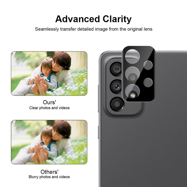 محافظ صفحه نمایش بوک مدل Clear SuperD مناسب برای گوشی موبایل سامسونگ Galaxy A53 به همراه محافظ لنز دوربین