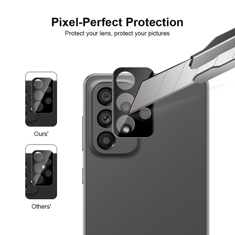 محافظ صفحه نمایش بوک مدل Clear SuperD مناسب برای گوشی موبایل سامسونگ Galaxy A53 به همراه محافظ لنز دوربین