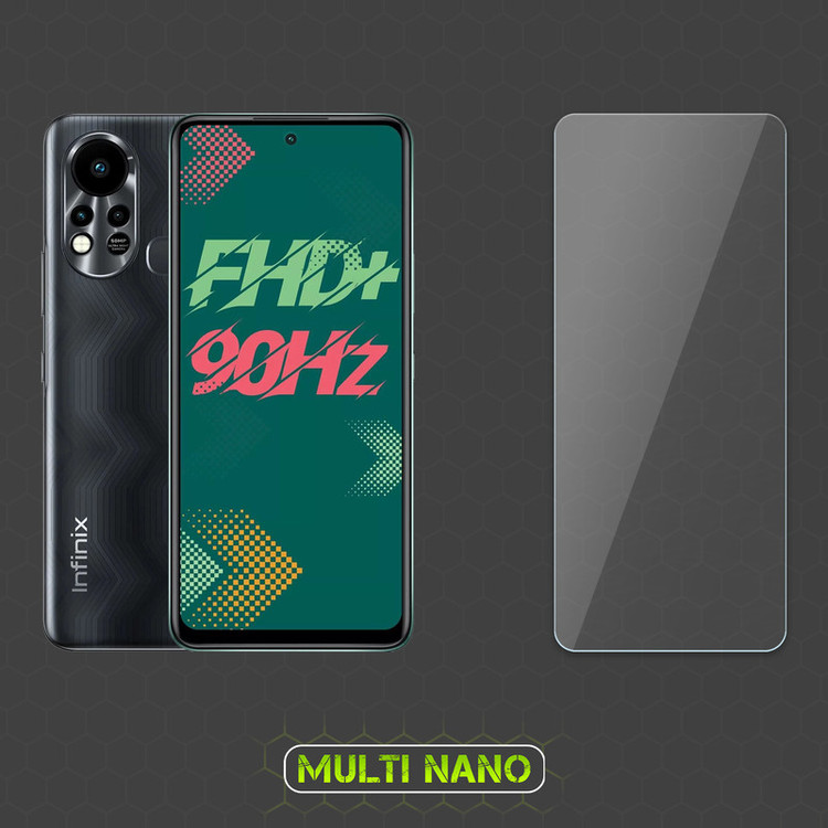 محافظ صفحه نمایش مولتی نانو مدل X-S2N مناسب برای گوشی موبایل اینفینیکس Hot 11S بسته دو عددی