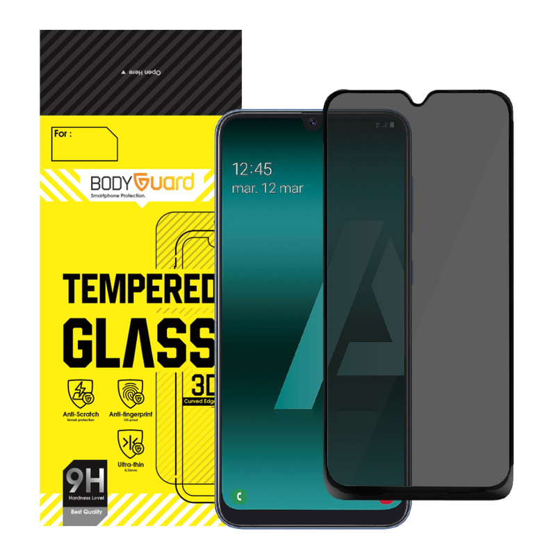 محافظ صفحه نمایش حریم شخصی بادیگارد مدل PS مناسب برای گوشی موبایل سامسونگ Galaxy A30