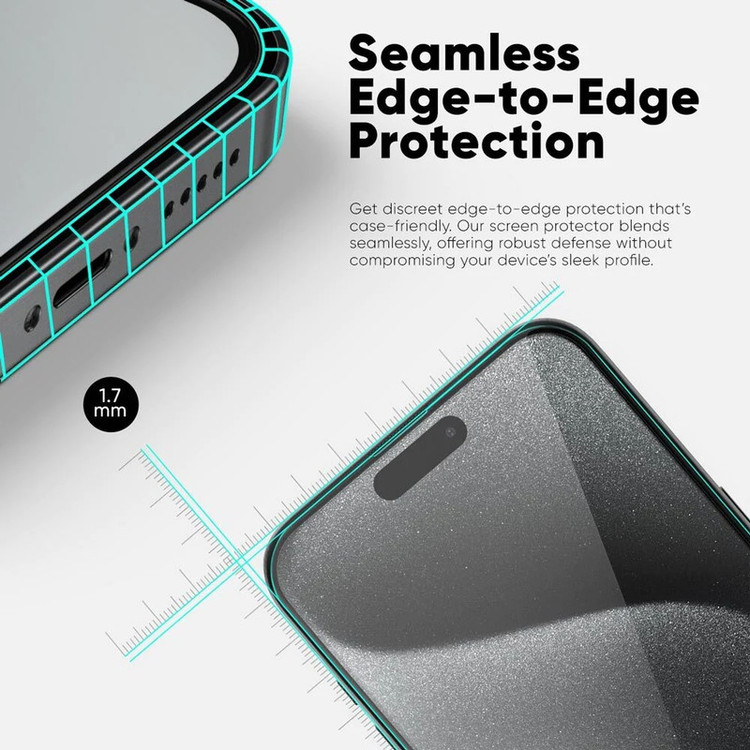 محافظ صفحه نمایش مات بادیگارد مدل MA مناسب برای گوشی موبایل اپل iPhone 16 Pro Max