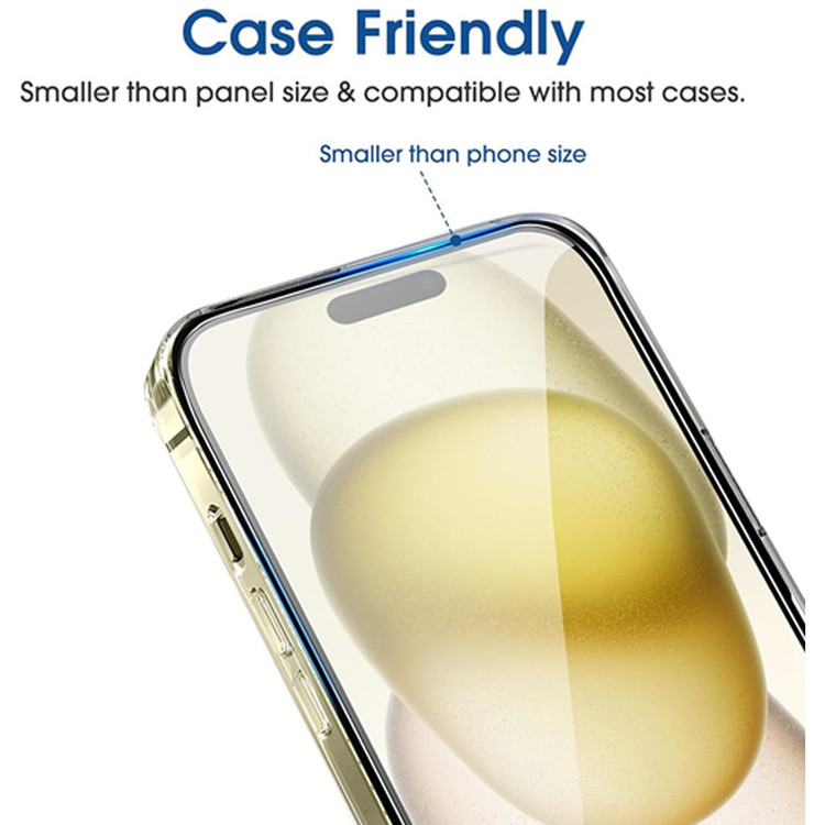 محافظ صفحه نمایش آکوآرا مدل Full AKU مناسب برای گوشی موبایل اپل iPhone 16 Pro