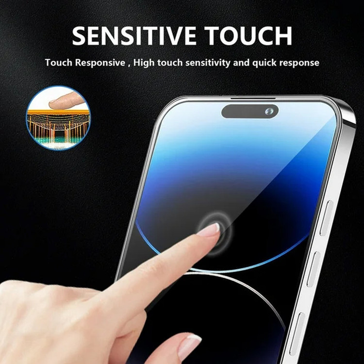 محافظ صفحه نمایش آکوآرا مدل Full AKU مناسب برای گوشی موبایل اپل iPhone 16 Pro