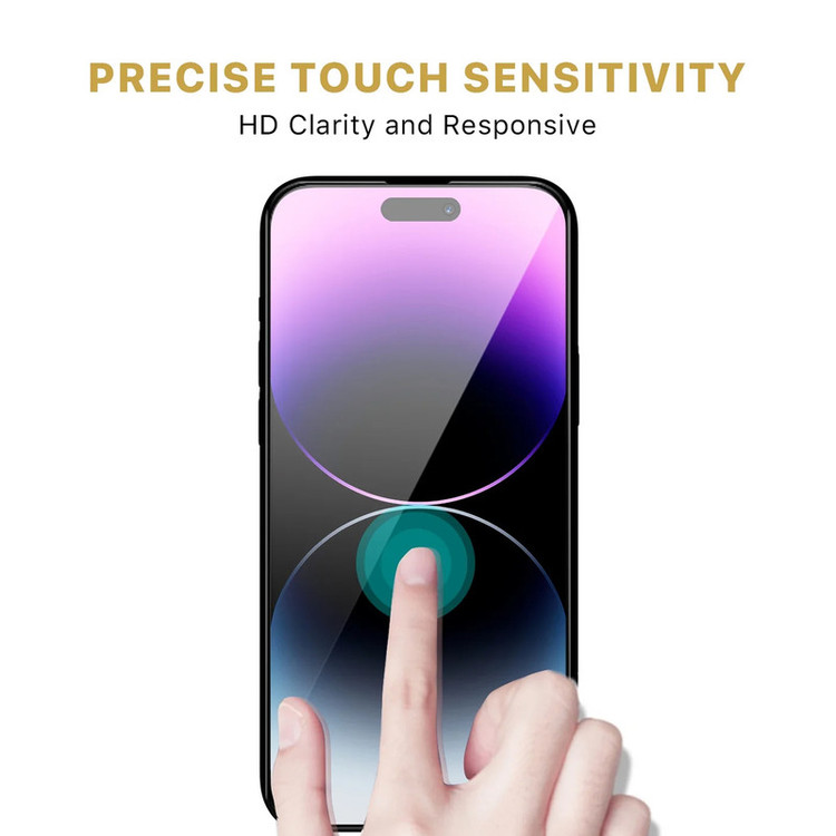 محافظ صفحه نمایش آکوآرا مدل Full AKU مناسب برای گوشی موبایل اپل iPhone 16 Pro
