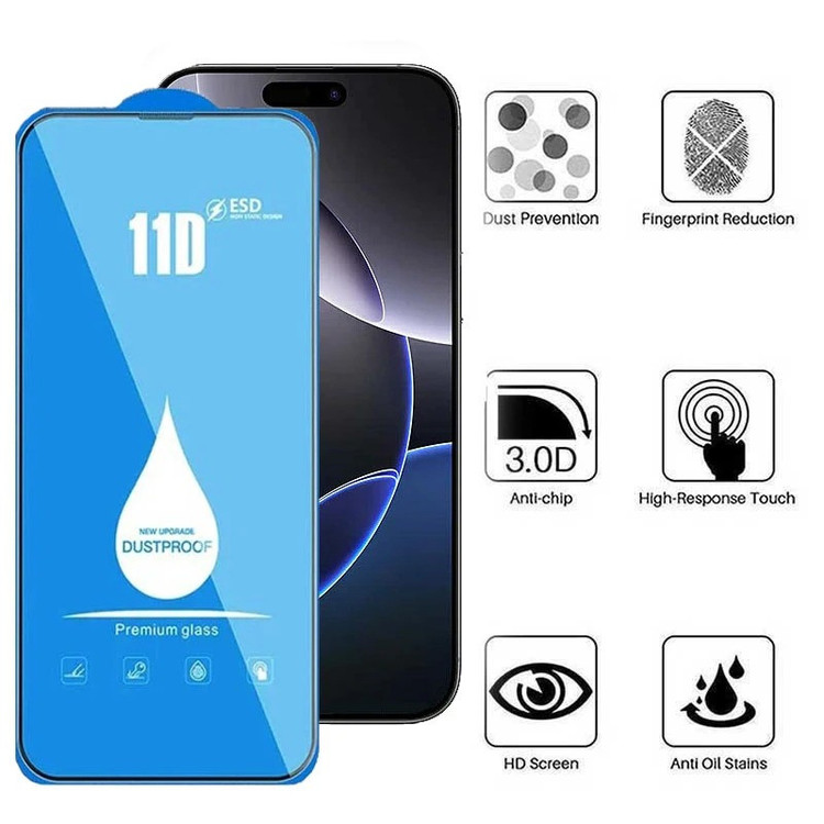 محافظ صفحه نمایش اپیکوی مدل Blue ESD مناسب برای گوشی موبایل اپل iPhone 17 / 16 Pro