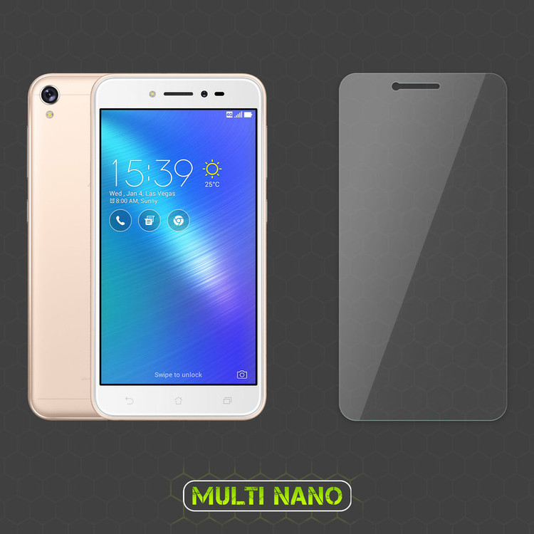 محافظ صفحه نمایش مولتی نانو مدل X-SFL مناسب برای گوشی موبایل ایسوس Zenfone Live / ZB501KL به همراه برچسب پوششی