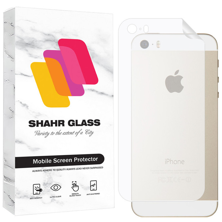 محافظ پشت گوشی شهر گلس مدل SNMB مناسب برای گوشی موبایل اپل iPhone 5
