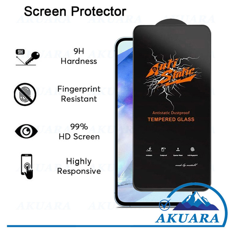محافظ صفحه نمایش آکوآرا مدل Antistatic AKU مناسب برای گوشی موبایل سامسونگ Galaxy A54 5G / S23Fe
