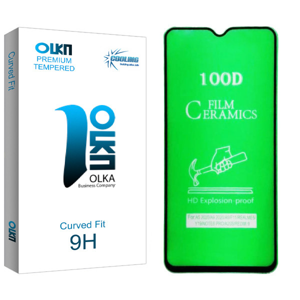 محافظ صفحه نمایش سرامیکی کولینگ مدل Olka glass مناسب برای گوشی موبایل سامسونگ Galaxy A20/ A30 / A50