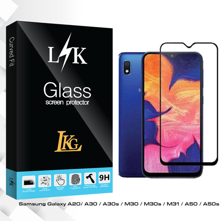 محافظ صفحه نمایش سرامیکی ال کا جی مدل LK Glass مناسب برای گوشی موبایل سامسونگ Galaxy A20/ A30 / A30s / M30 / M30s / M31 / A50 / A50s