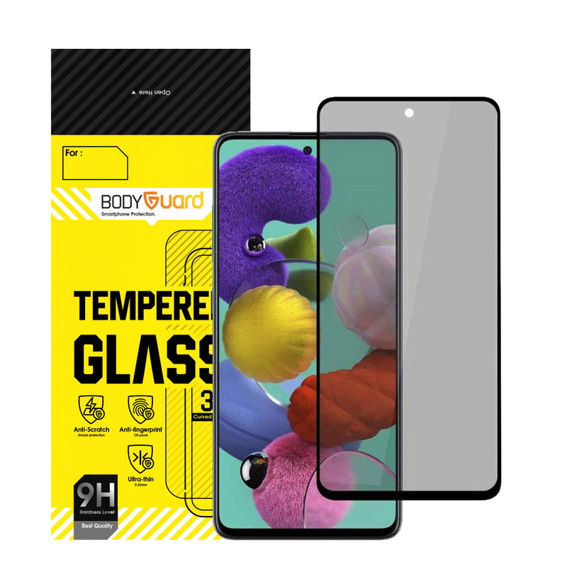 محافظ صفحه نمایش حریم شخصی بادیگارد مدل PS مناسب برای گوشی موبایل سامسونگ Galaxy Note 10 Lite