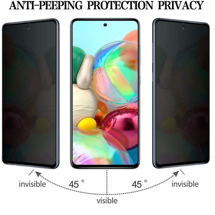 محافظ صفحه نمایش حریم شخصی بادیگارد مدل PS مناسب برای گوشی موبایل سامسونگ Galaxy Note 10 Lite