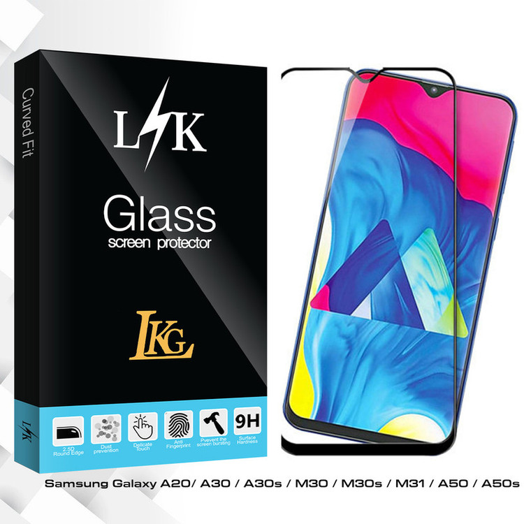 محافظ صفحه نمایش ال کا جی مدل LK Glass مناسب برای گوشی موبایل سامسونگ Galaxy A20/ A30 / A30s / M30 / M30s / M31 / A50 / A50s
