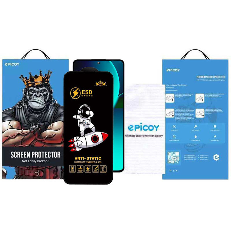 محافظ صفحه نمایش اپیکوی مدل Spaceship مناسب برای گوشی موبایل شیائومی 13T Pro/ 13T/ 12T Pro/ 12T/ 11T Pro/ 11T/ Mi 10T Lite 5G
