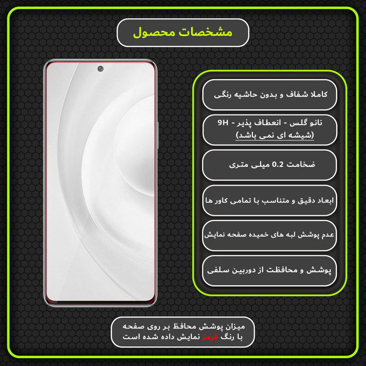 محافظ صفحه نمایش مولتی نانو مدل X-S1N مناسب برای گوشی موبایل آنر 50 SE