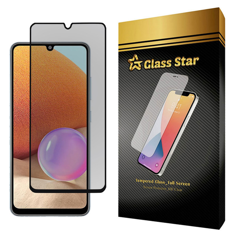 محافظ صفحه نمایش حریم شخصی گلس استار مدل PFGA-Glass مناسب برای گوشی موبایل سامسونگ Galaxy A32 4G